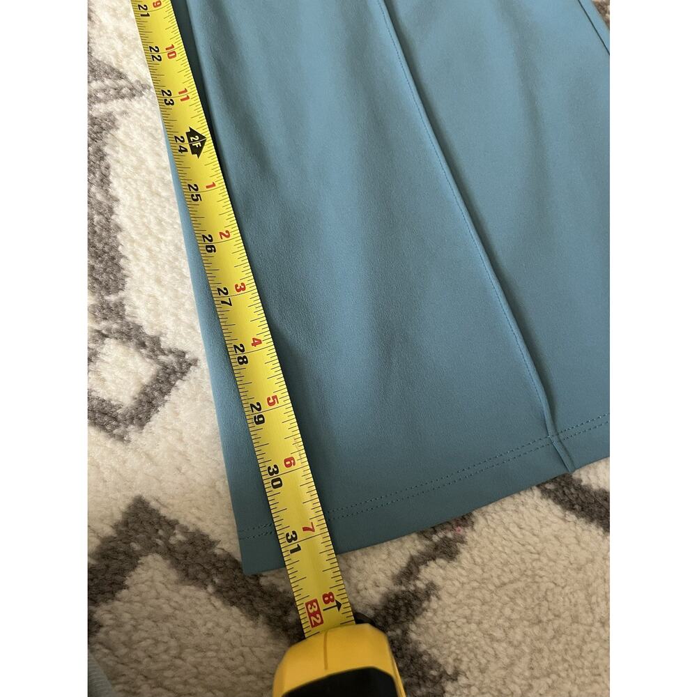 HALARA Blue Green Sculpt Knit Booty Boost High Waist Flare Pants Sz M NWT - Picture 11 of 11